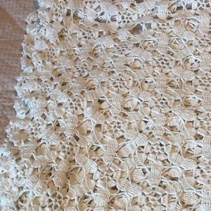 Crocheted Table/bedroom Cover
